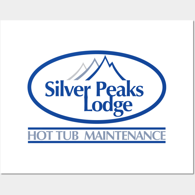 Silver Peaks Lodge - Hot Tub Maintenance Wall Art by Meta Cortex